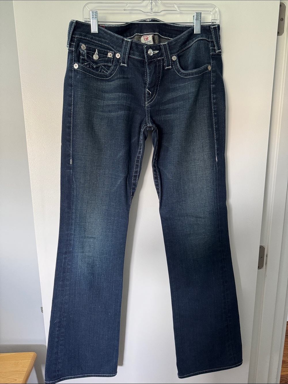 True Religion Dark Indigo Bootcut Jeans
